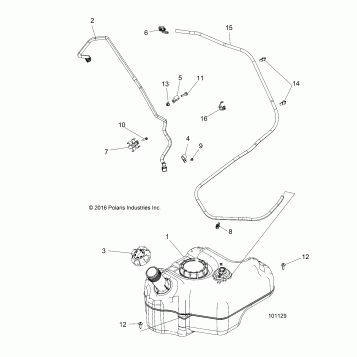 BODY, FUEL TANK - A17DAE57AM (101129)