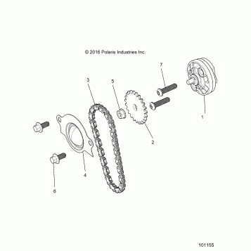 ENGINE, OIL PUMP - A20HAB15A2 (101155)