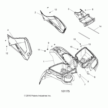 BODY, FRONT CAB and SIDE PANELS - A17SEH57A7