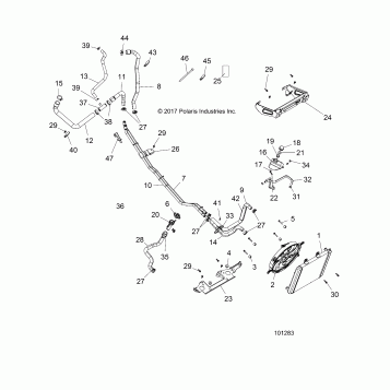 ENGINE, COOLING SYSTEM - A18DAE57B2 (101283)