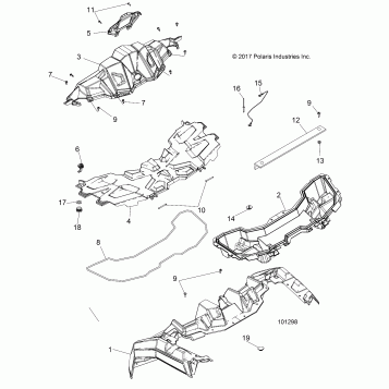 BODY, HOOD AND FRONT BODY WORK - A18DCE87BB (101298)