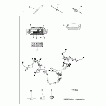 ELECTRICAL, WIRE HARNESS - A18DCE87BB (101302)