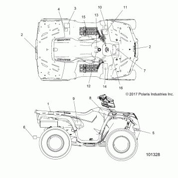 BODY, DECALS - A19SEA50B1/B7/SEE50B7/B3/SEG50B4