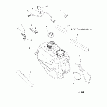 BODY, FUEL TANK ASM. - A19S6E57B1