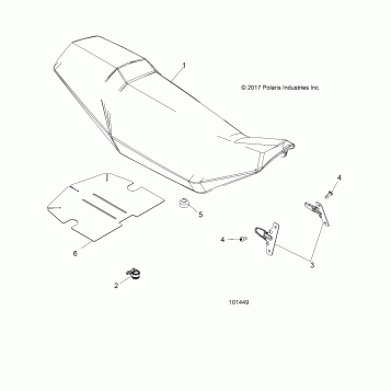 BODY, SEAT - A18SVE95BR