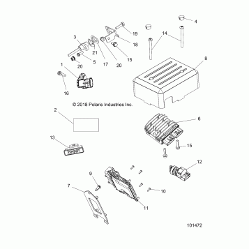 ELECTRICAL, SENSORS, MODULES, and SWITCHES - A18HAA15B7/B2 (101472)