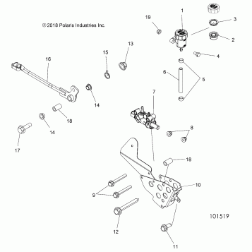 BRAKES, BRAKE PEDAL and MASTER CYLINDER - A19SXM95AL