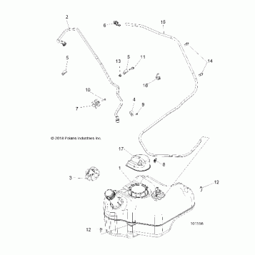 BODY, FUEL TANK - A19DAE57A4 (101556)