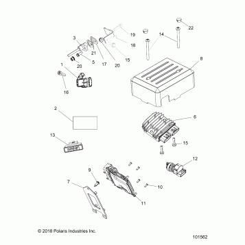 ELECTRICAL, SENSORS, MODULES, and SWITCHES - A20HAB15A2 (101562)