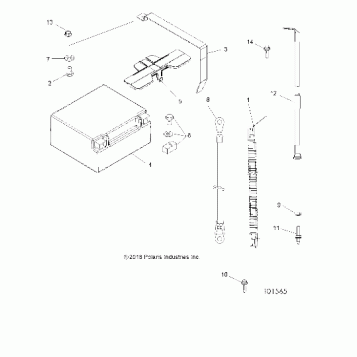 ELECTRICAL, BATTERY - A19SYE85BH (101565)