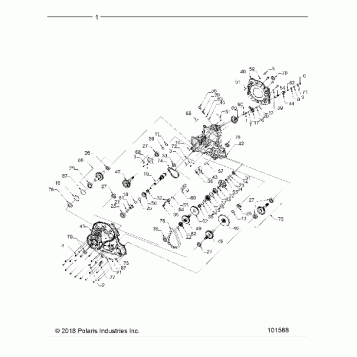 DRIVE TRAIN, MAIN GEARCASE - A19SXM95AL