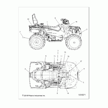 BODY, DECALS - A19SJE57BH (101571)
