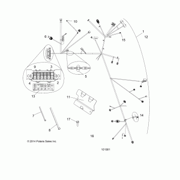 ELECTRICAL, HARNESS - A19SVA85BG (101581)