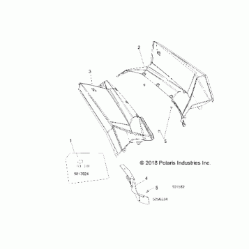 BODY, REAR CAB - A16SVA85A2 (101582)