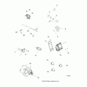 ELECTRICAL, SWITCHES, SENSORS and ECM - A20SHD57A9 (101587)