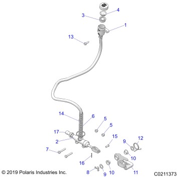 BRAKES, BRAKE PEDAL and MASTER CYLINDER - A20SHD57A9 (C0211373)