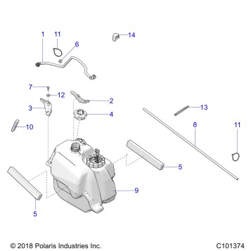 BODY, FUEL TANK ASM. - A19SJE57BH