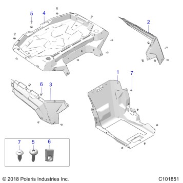 BODY, BOX AND REAR FENDERS - A20HAB15A2 (C101851)