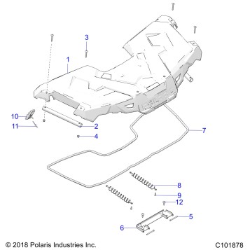BODY, STORAGE, FRONT - A20SHD57A9 (C101878)