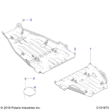 BODY, SKID PLATES - A21SXZ85AN (C101973)