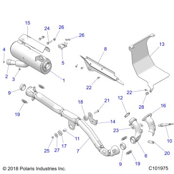 ENGINE, EXHAUST EVAP - A20SJE57BX (C101975)