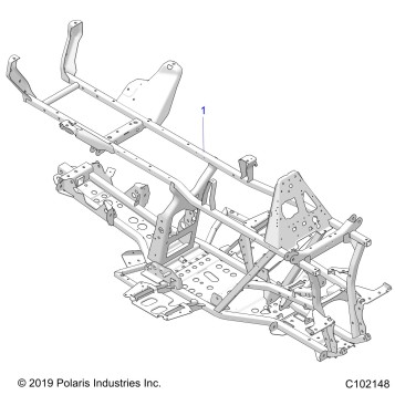 CHASSIS, FRAME - A20SHD57A9 (C102148)