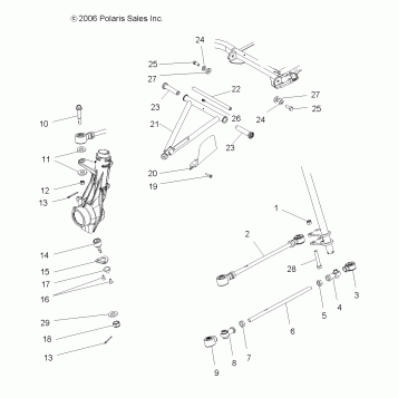 SUSPENSION, FRONT - A07BG50AA/FA (49ATVAARMSCRAM)