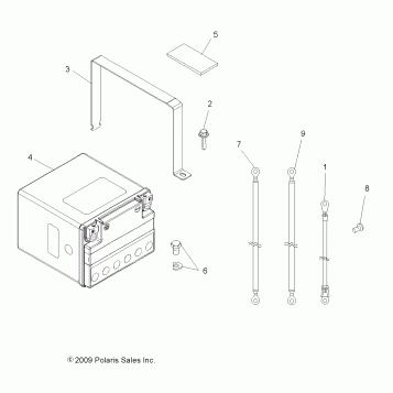 ELECTRICAL, BATTERY - A09ZN85/8X ALL OPTIONS (49ATVBATTERY09SPXP850)