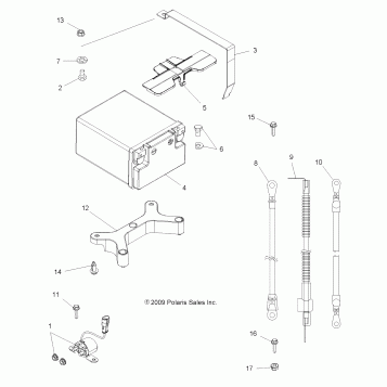 ELECTRICAL, BATTERY - A11ZN55AA/AQ/AZ (49ATVBATTERY10SPXP550)