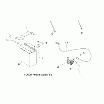 ELECTRICAL, BATTERY - A13NA32AA (49ATVBATTERY10TBLZR)