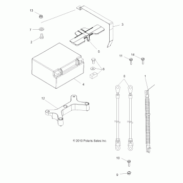 ELECTRICAL, BATTERY - A11DX85AF/AG/AZ (49ATVBATTERY1SPTRGEPS850)