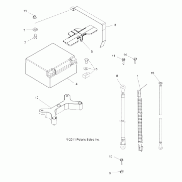 ELECTRICAL, BATTERY - A12ZN85AA/AQ/AZ (49ATVBATTERY12SPXP850)