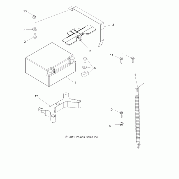 ELECTRICAL, BATTERY - A13GH85AJ/EAK (49ATVBATTERY13850SCRAM)