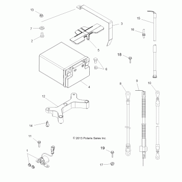 ELECTRICAL, BATTERY - A14TN5EAA/EAD (49ATVBATTERY14SP550)