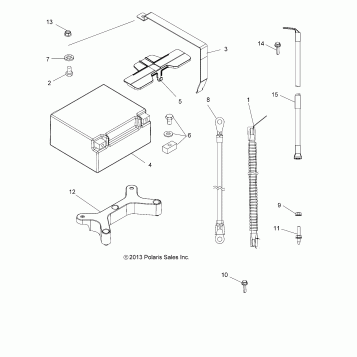 ELECTRICAL, BATTERY - A16SYE85AS (49ATVBATTERY14SPTRG850)