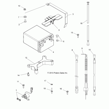 ELECTRICAL, BATTERY - A14DN5EAH/EAR (49ATVBATTERY14TRG550)