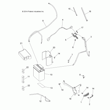 ELECTRICAL, BATTERY - A16SEA45A1/A5/SEE45A1