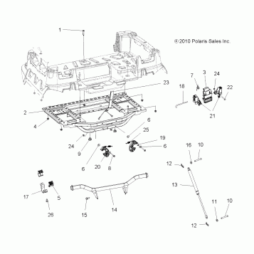 BODY, BOX FRAME and LATCH - A11TN55AA/AZ (49ATVBOX11SPX2550)