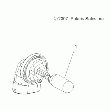 ELECTRICAL, BULBS - A08LH27AW/AX/AZ (49ATVBULBS08SP300)