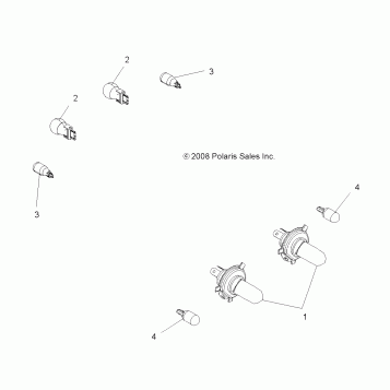 ELECTRICAL, BULBS - A12ZN8EFK/EFO (49ATVBULBS09SPXP850I)