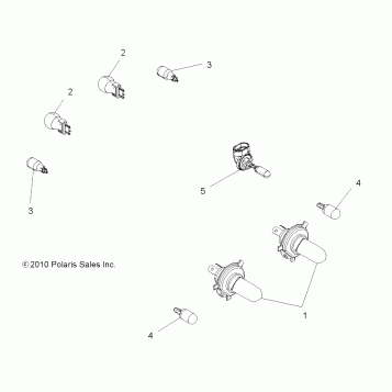ELECTRICAL, BULBS - A11MN50ET (49ATVBULBS11SP500TR)