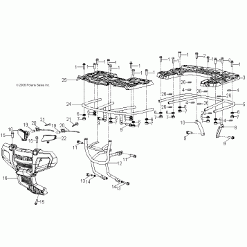 BUMPER - A07FA09AA/AB (49ATVBUMPER07SPRT90)