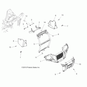BODY, FRONT BUMPER and MOUNTING - A11MH46AX/AZ (49ATVBUMPER11SP500)
