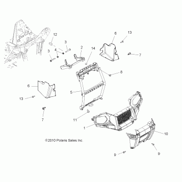 BODY, FRONT BUMPER and MOUNTING - A11MH50FF (49ATVBUMPER11SP500F)