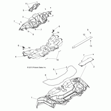 BODY, HOOD AND FRONT BODY WORK - A14BH33AJ (49ATVCAB14325)