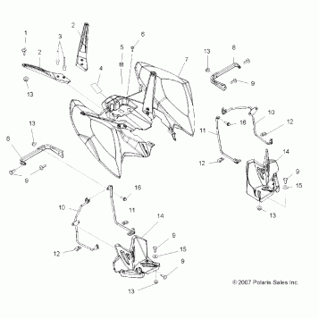 BODY, REAR CAB - A08GJ52AA/AB/AC (49ATVCABRR08OUT525S)