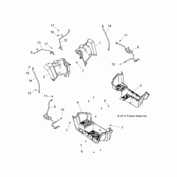 BODY, REAR CAB and FOOTWELLS - A18SUE57N5 (49ATVCABRR14570UTE)