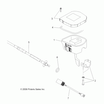 STEERING, CONTROLS, THROTTLE ASM. and CABLE - A14ZN8EAB/C/I/M/P/S (49ATVCONTROLS09SPXP550)