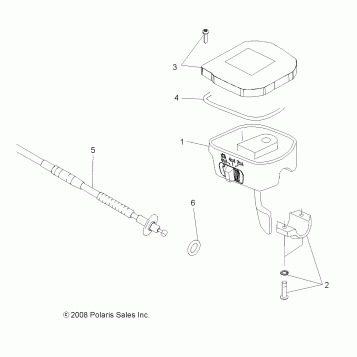 STEERING, CONTROLS, THROTTLE ASM. and CABLE - A16SYE95AK/AP
