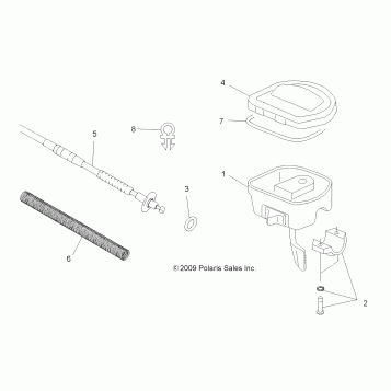 STEERING, CONTROLS and THROTTLE - A11DH50AX/AZ (49ATVCONTROLS10SPTRG500)